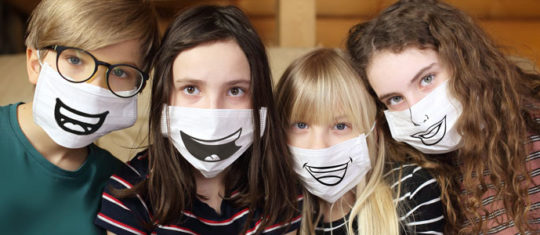 Masques en tissu enfants